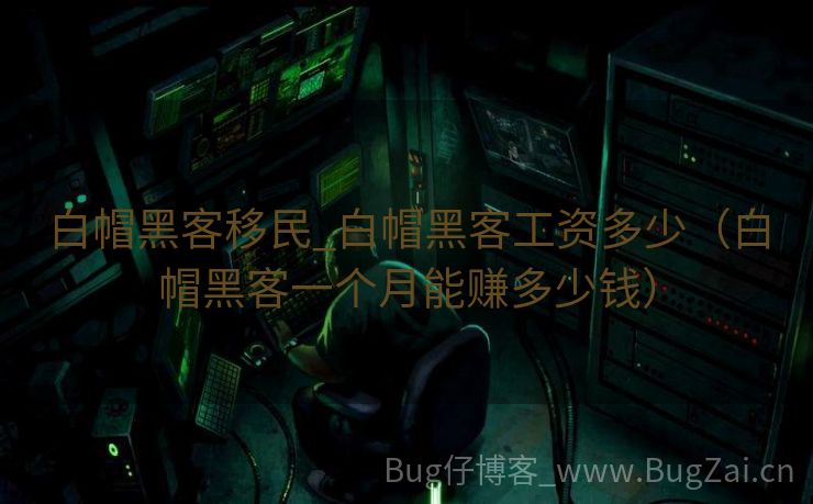 白帽黑客移民_白帽黑客工资多少（白帽黑客一个月能赚多少钱）